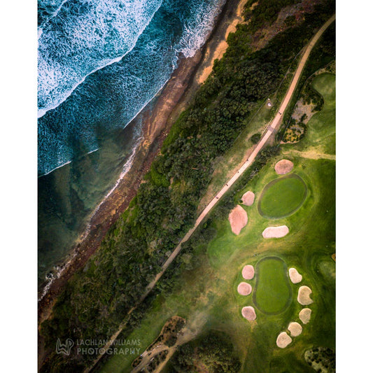 Ocean Golfing (Portrait)