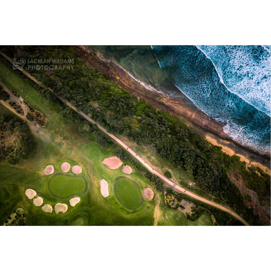 Ocean Golfing (Landscape)