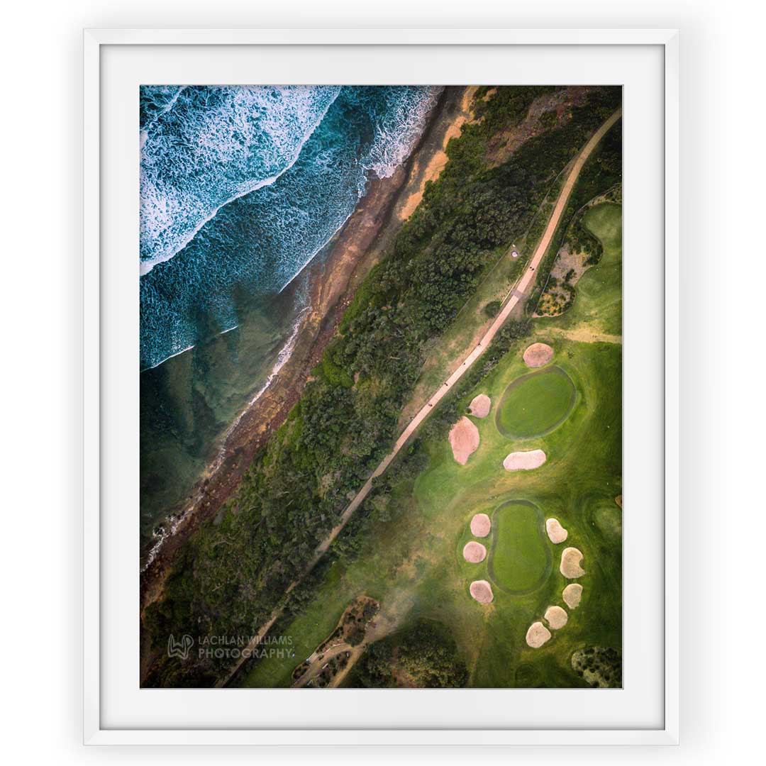 Ocean Golfing (Portrait)